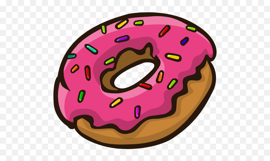 2829 Donut Free Clipart - Transparent Background Donut Clipart Emoji,Bagel Emoji