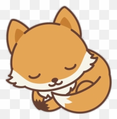 Punk Trash - Kawaii Cute Cartoon Fox Emoji,Rawr Emoji