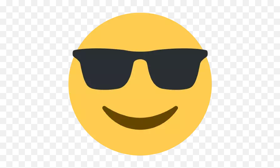 Emojis Flat Style 2 Stickers For Whatsapp - Transparent Background Emoji Sunglasses,Emoji Flat