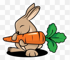 Rabbit Cartoons Funny - Clip Art Emoji