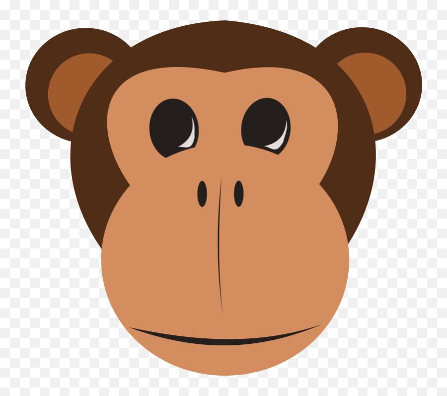 Ears Clipart Monkey Ears Monkey - Monkey Head Clip Art Emoji,Emoji Ears