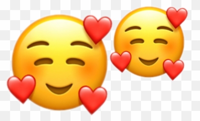 Emoji Love Whatsapp Emojiselfie Remixit - Heart Face Emoji Png,Love Emoji For Whatsapp