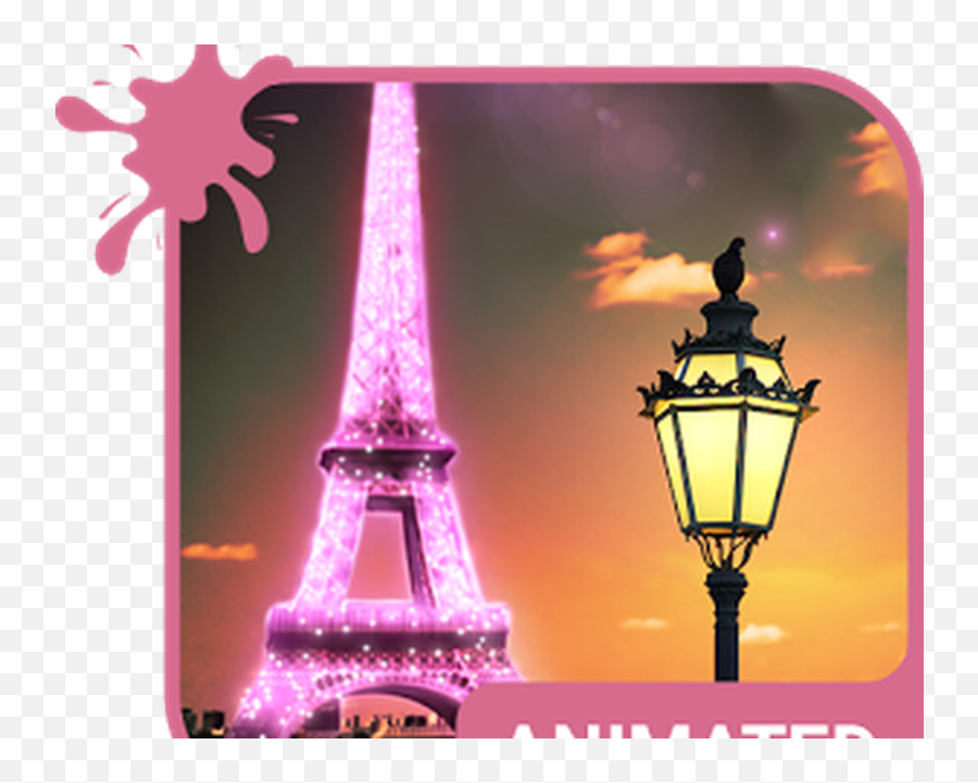 Paris Animated Keyboard Android - Street Light Emoji,Android Wave Emoji