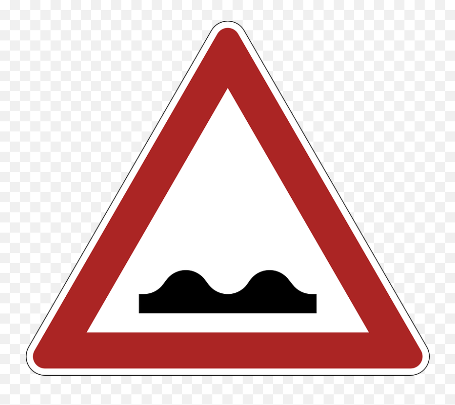 Reduce Speed Transverse Groove - Humpback Bridge Sign Emoji,Road Runner Emoji