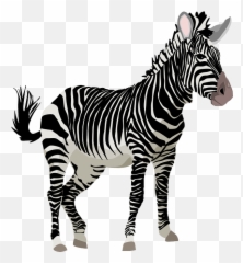 Positive Thoughts And Prayers - Zebra Clipart Emoji