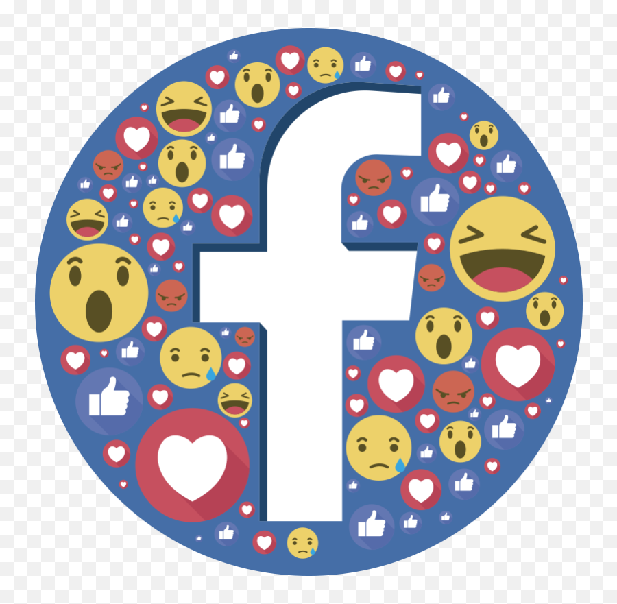 Facebook Emoji Logo Window Decal - Tenstickers Old Wareham,Emoji Facebook