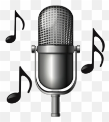 Emoji - Microphone Music Emoji,Microphone Emoji