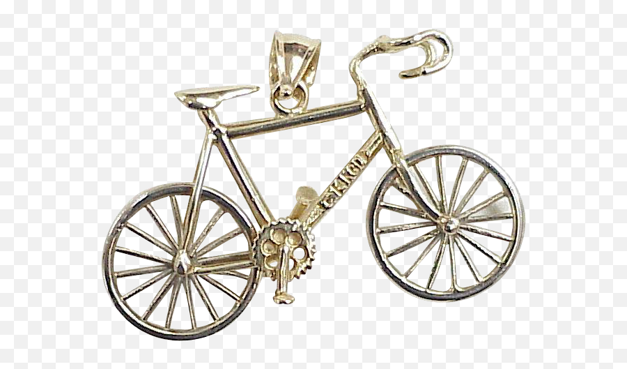 Car Wheel Silhouette - Vintage Bicycle Png Download 610 Bicycle Silhouette Emoji,Bicycle Emoji