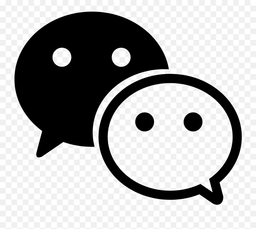 Ic Homeline Wechat Svg Png Icon Free Download 354257 - Vector Wechat Logo Png Emoji,Fish Emoticon