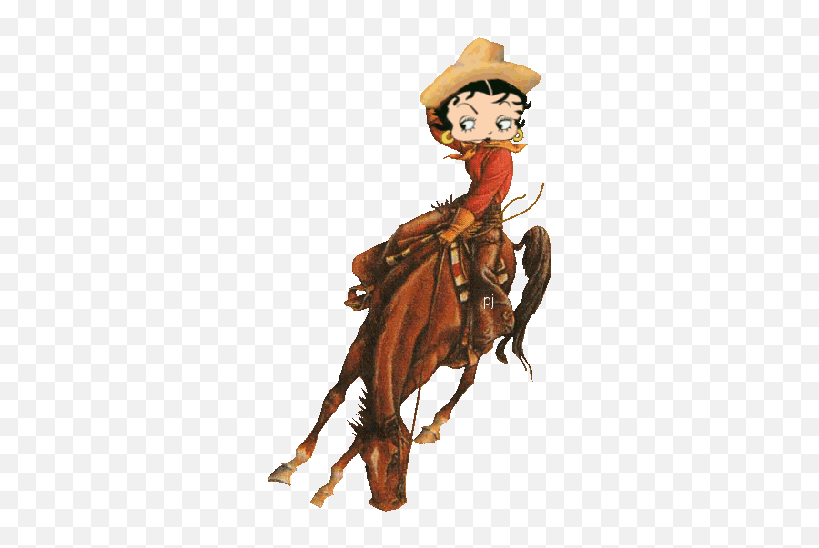 Betty Boop Cowgirl Birthday Ecards - Betty Boop Emoji,Cowgirl Emoji