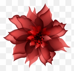 Transparent Background Flower Clipart Png - Blue Emoji