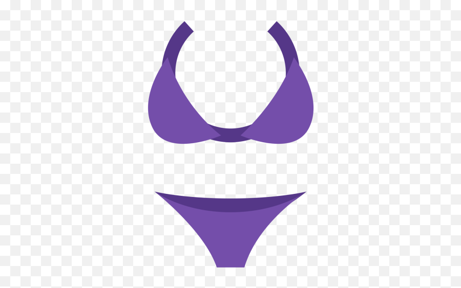 Bikini Icon Of Flat Style - Available In Svg Png Eps Ai Whatsapp Bikini Emoji,Emoji Underwear