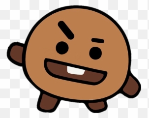 Bt21 Bts Shoky Suga - Bt21 Shooky Emoji,Bt21 Emoji