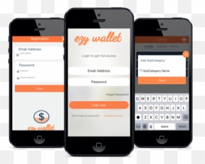 iPhone Chat Application Development Company India - Income Vs Expense Mobile Emoji