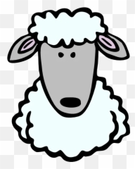 Sheep Face Template lamb face template 15 best photos of - Head Clipart Emoji