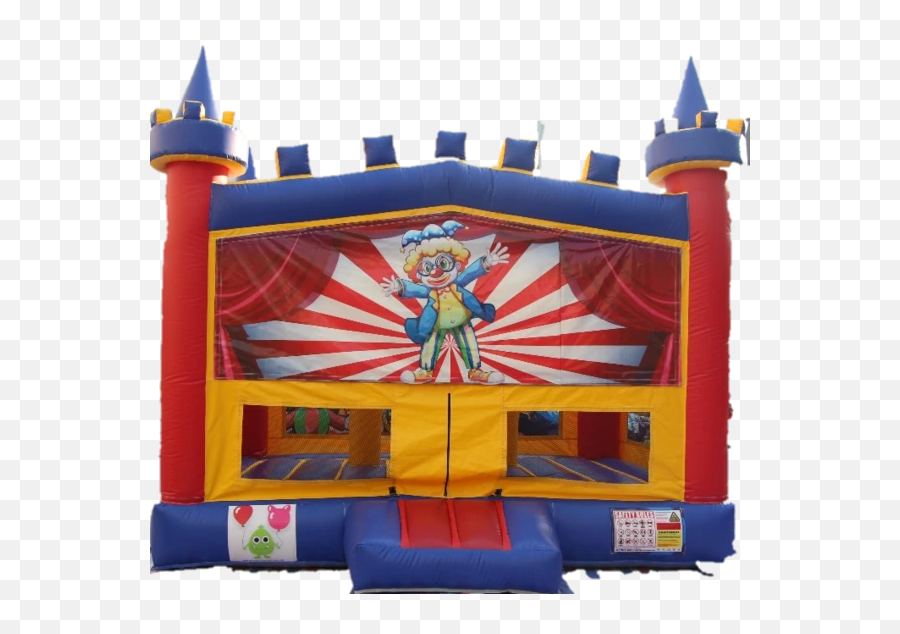 Bouncy Castle - Inflatable Castle Emoji,Castle Emoji