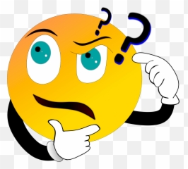 Emoji in doubt clipart Free download transparent PNG - Se Gratter La Tête