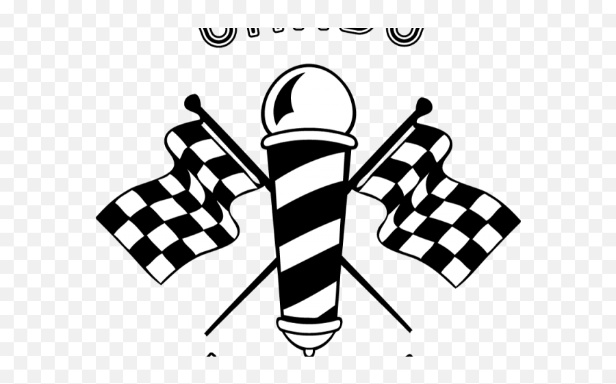 Barber Pole Vector Png Transparent Png - Checkered Flag Emoji,Barber Emoji