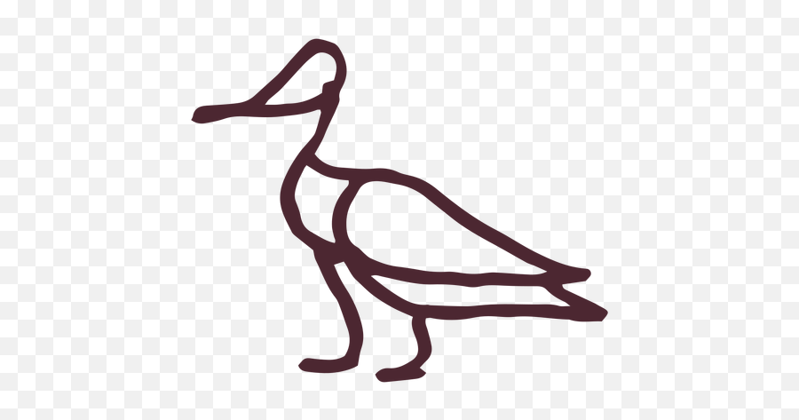 Egyptian Traditional Stork Symbol - Shorebirds Emoji,Stork Emoji