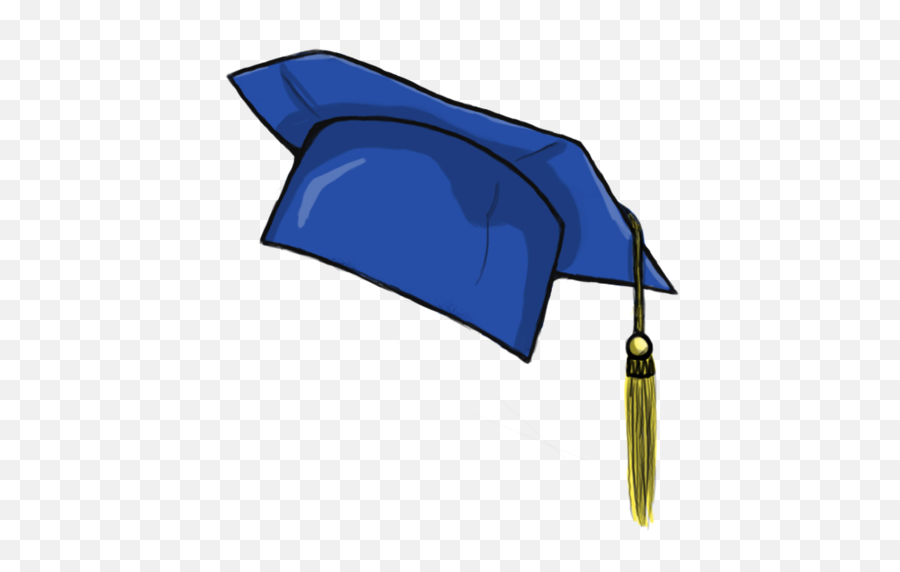 Graduation Hat Flying Graduation Caps Clip Art Cap Line 6 - Transparent Graduation Cap Clipart Emoji,Graduation Cap Emoji