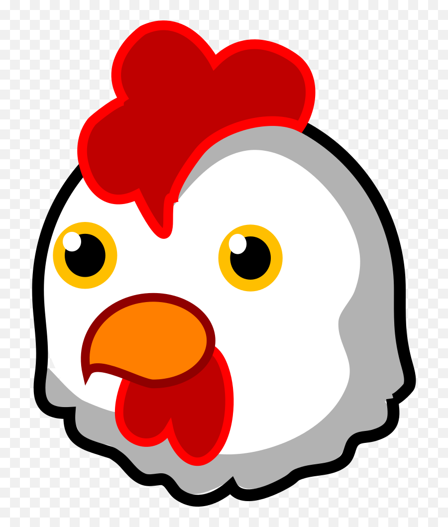 Clipart Chicken Icon Png - Chicken Head Clipart Emoji,Drumstick Emoji