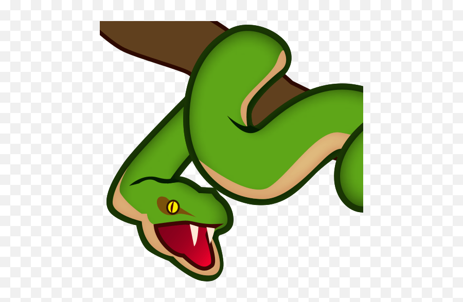 Snake Emoji For Facebook Email Sms - Snake Emoticon,Snake Emoji