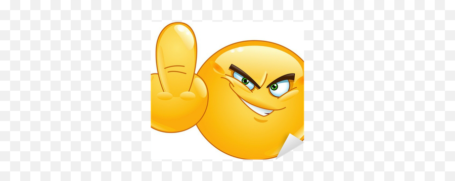 Middle Finger Emoticon Sticker Pixers - Middle Finger Emoji,Finger Emoticon