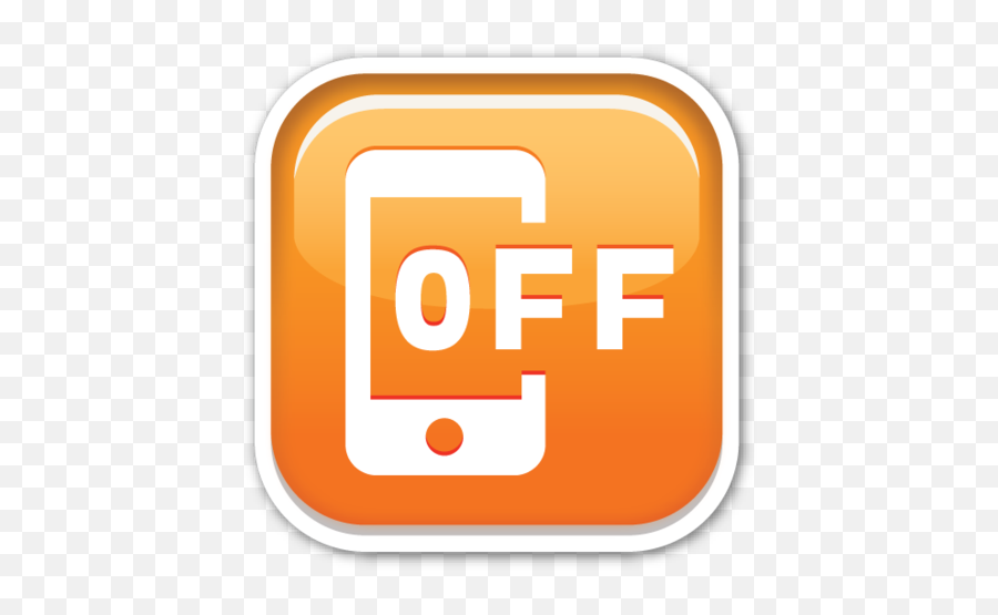 Mobile Phone Off - Off Iphone Emoji,Phone Emoji