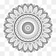 Mandala Coloring - Kansas State School For The Deaf Mascot Emoji