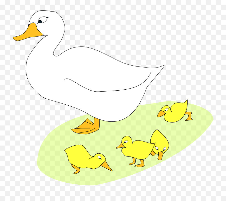 Free Goose Bird Illustrations - Goose And Gosling Clipart Emoji,Peacock Emoticon