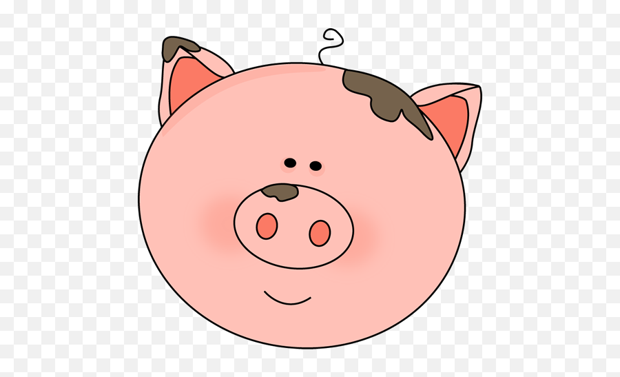 Free Pig Face Png Download Free Clip Art Free Clip Art - Cute Pig Face Clipart Emoji,Pig Emoji