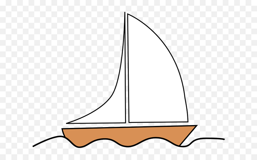 Barque Bark Boat - Clip Art Emoji,Boat Moon Emoji