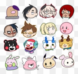 Mirielle - Cartoon Emoji,Growl Emoticon