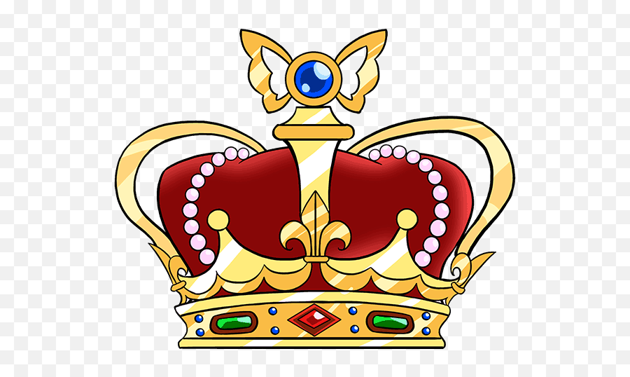How To Draw A Crown In A Few Easy Steps - Draw A Crown Emoji,Crown Royal Emoji