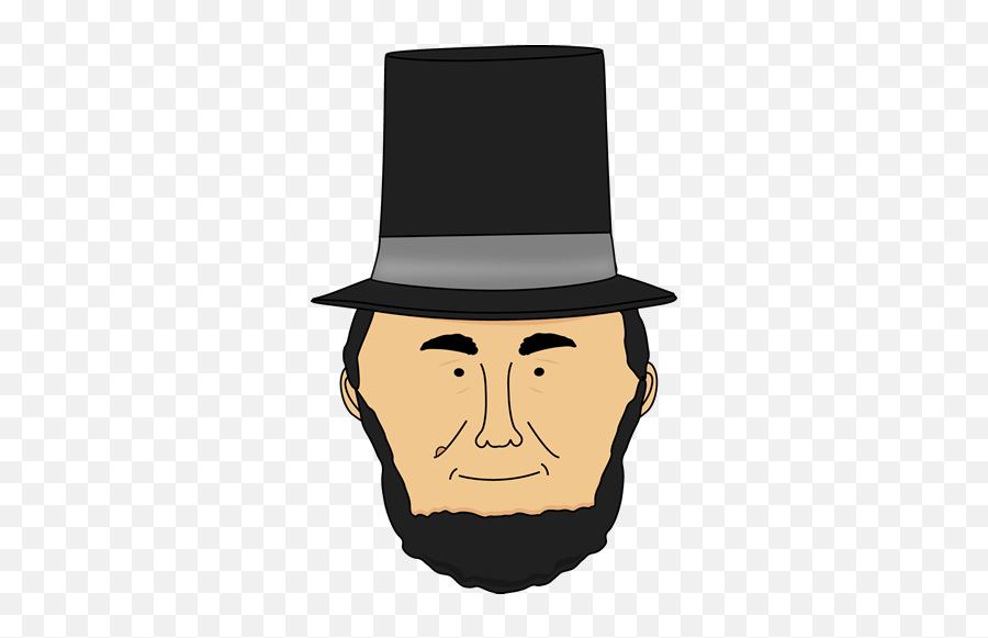 Abraham Lincoln Cut Out Transparent - Abraham Lincoln Clip Art Emoji,Lincoln Emoji