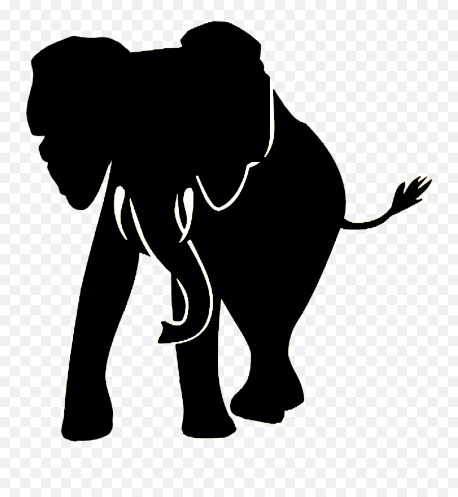 African Elephant Silhouette - Elephants Png Download 1046 Transparent Elephant Silhouette Emoji,Elephant Emoji