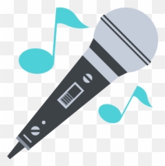 Microphone Emoji For Facebook Email Sms - Transparent Music Png