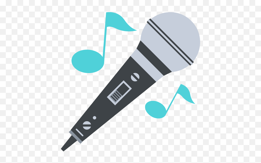 Microphone Emoji For Facebook Email Sms - Transparent Music Emoji Png,Microphone Emoji