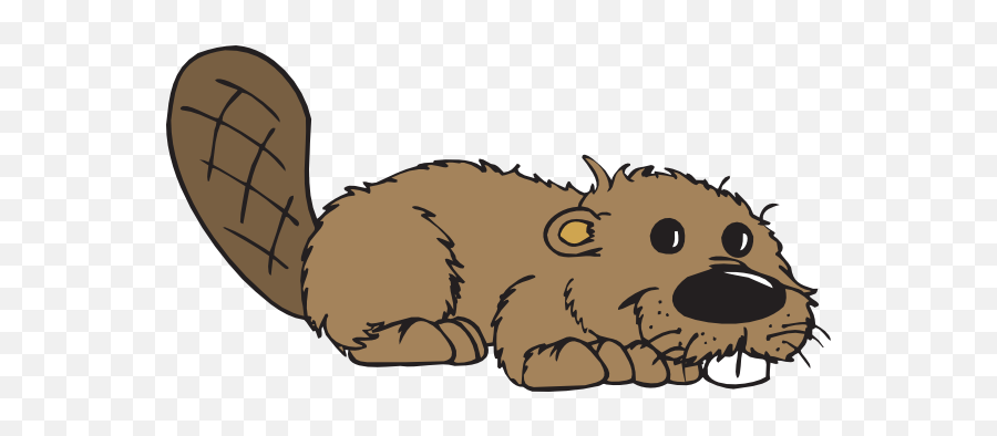Cartoon Beaver Clipart - Clipart Cartoon Beaver Emoji,Beaver Emoji