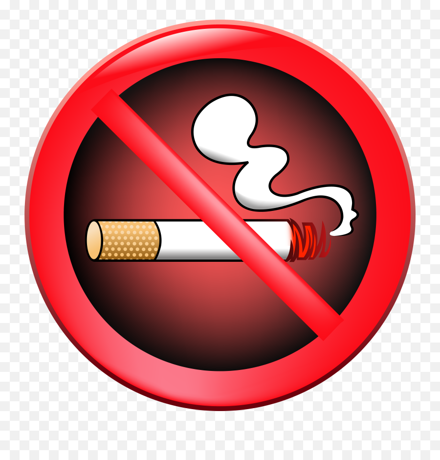 No Smoking Clipart Png - No Smoking Signage Clipart Emoji,No Smoking Emoji