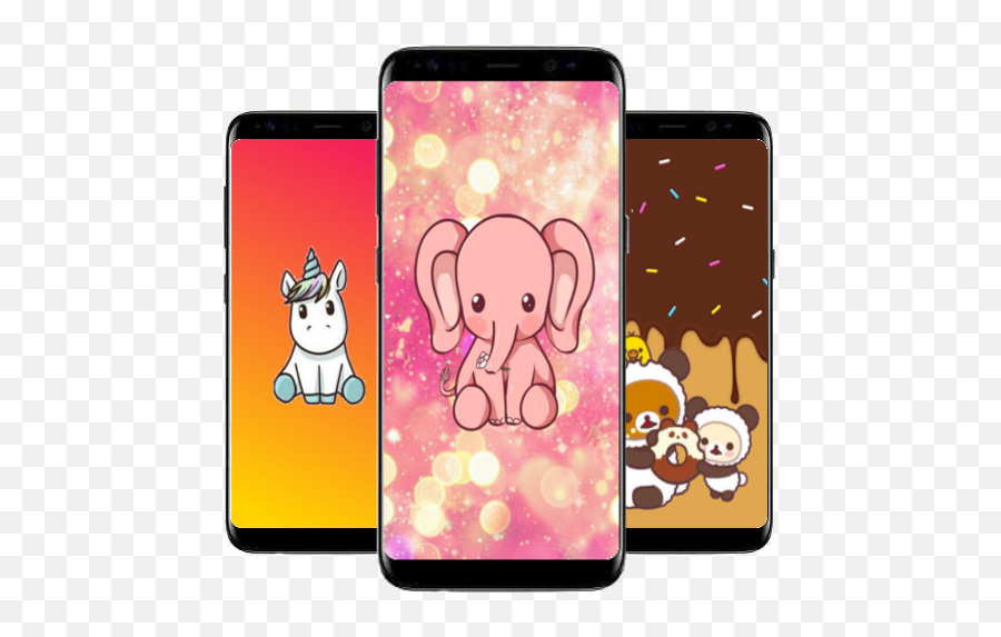 Amazoncom Free Cute Wallpapers Appstore For Android - Casing Hp Iphone 11 Pro Max Cute Emoji,Elephant Emojis