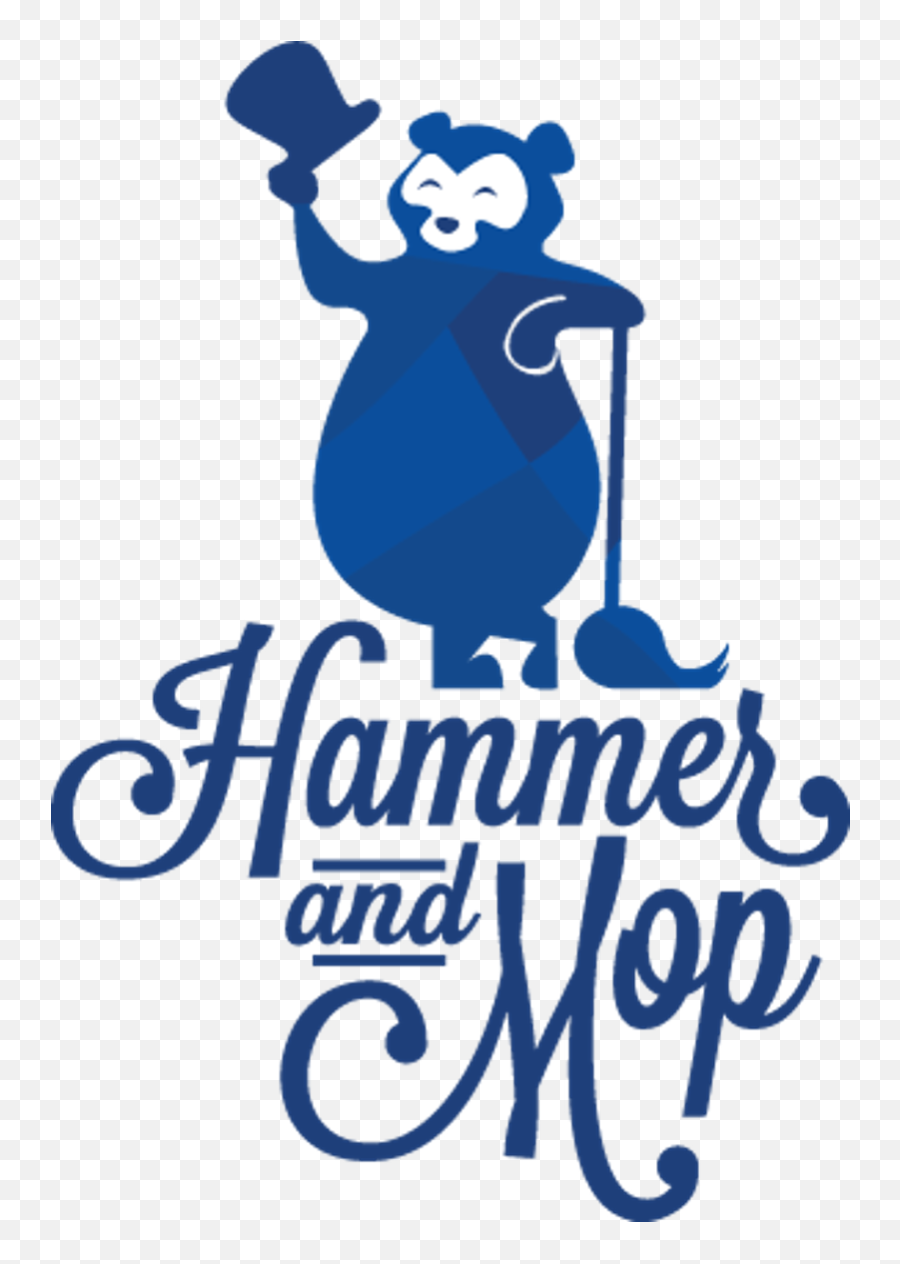 Hammer And Mop - Illustration Emoji,Camper Emoji