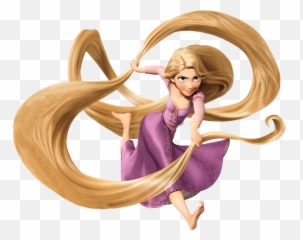 Rapunzel Tangled Princess Princesa - Transparent Emoji