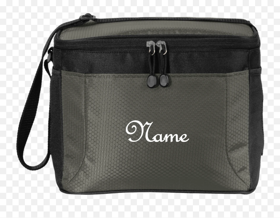 Personalized Monogram 12 - Pack Insulated Cooler By Port Authority Letters Emoji,Emoji Messenger Bag