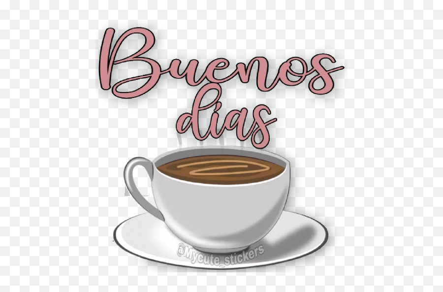 Buenos Días Con Café Stickers For Whatsapp - Doppio Emoji,Frog And Teacup Emoji