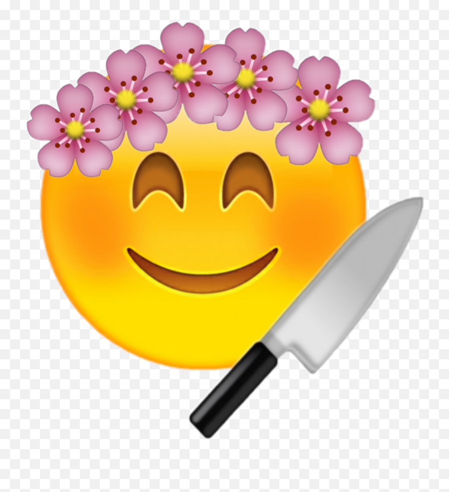 Emoji Knife Sticker - Happy,Knife Emoji