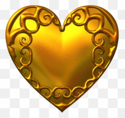 Hearts Of Gold - Clipart Emoji