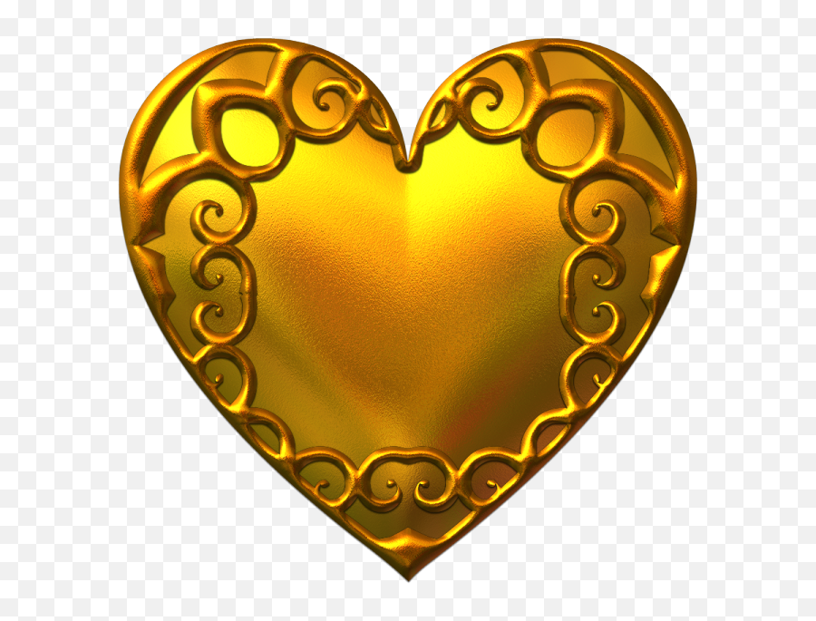 Hearts Of Gold - Heart Clipart Emoji,Gold Heart Emoji
