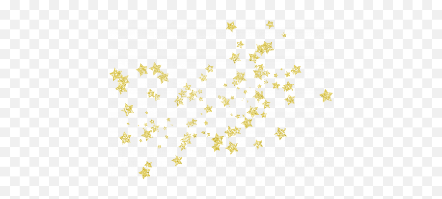 Sparkly Yellow Stars Png - Golden Glitter Stars Png Emoji,Shining Star Emoji