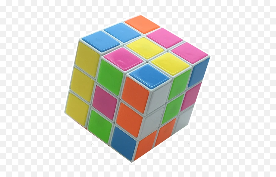 Emoji Magnetic Torch Fridge Magnet - Solid,Rubik's Cube Emoji